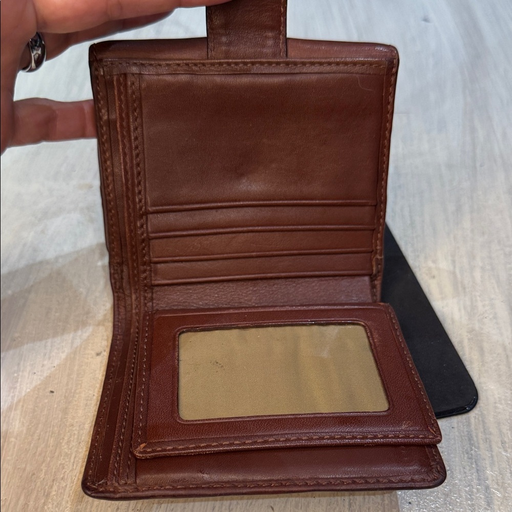 Vintage Y2K Coach Soho Brown Leather Wallet - Picture 5 of 7
